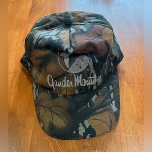 Vintage Gander Mountain Mossy Oak Camo SnapBack Hat